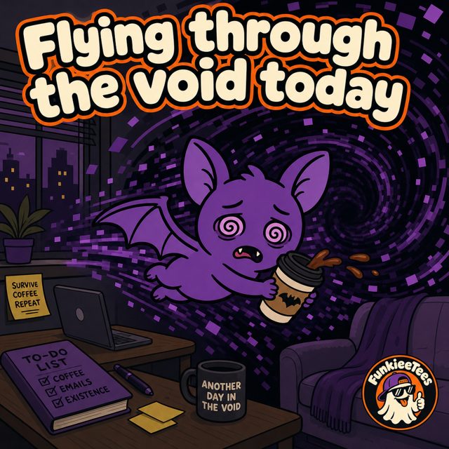 Flying through the void today