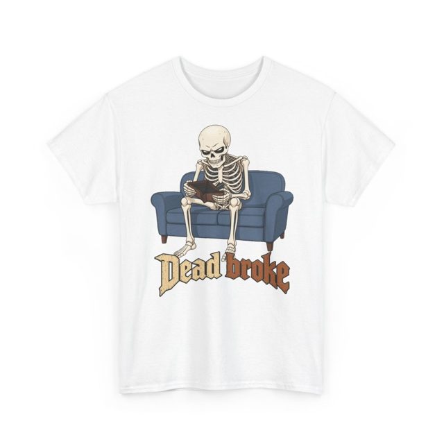 Grumpy Skeleton Paying Rent